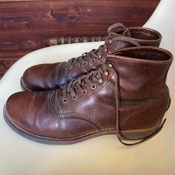 Red Wing Blacksmith 6-Inch Boot, Heritage - Style 3340 in Briar, men's size 9.5 - Picture 3 of 11